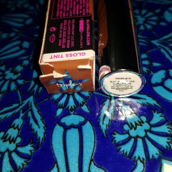 💙🧚♀️TRIPLE X GLAMGLOW PLUMPRAGOUS Gloss Lip Tint NWT - Picture 4 of 4